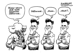 REPUBLICANS AND ROMNEY by Jimmy Margulies
