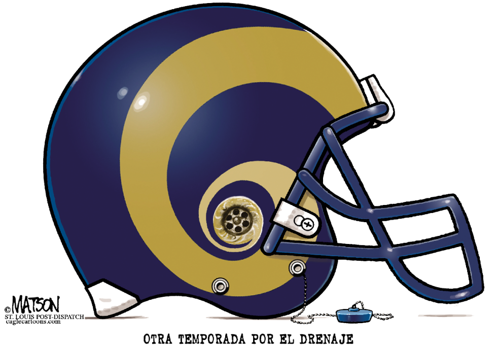  OTRA TEMPORADA DE LOS RAMS POR EL DRENAJE by RJ Matson