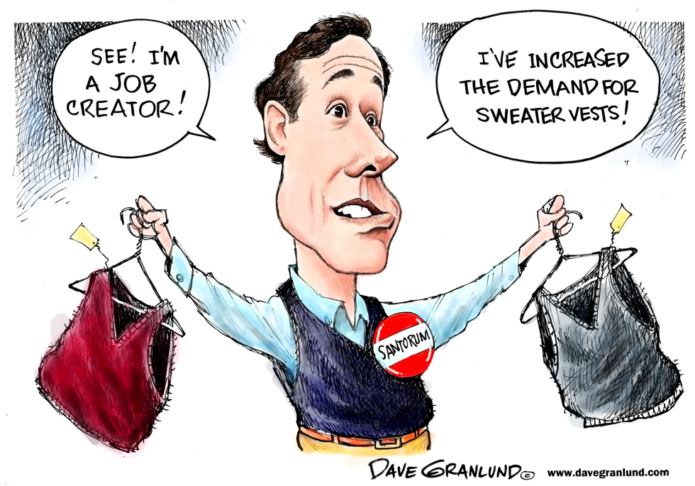 Santorum and sweater vest