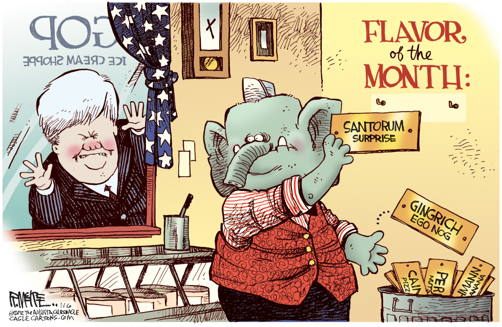 GOP Flavor of the Month