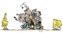 AFTER THE IOWA CAUCUSES   by Daryl Cagle