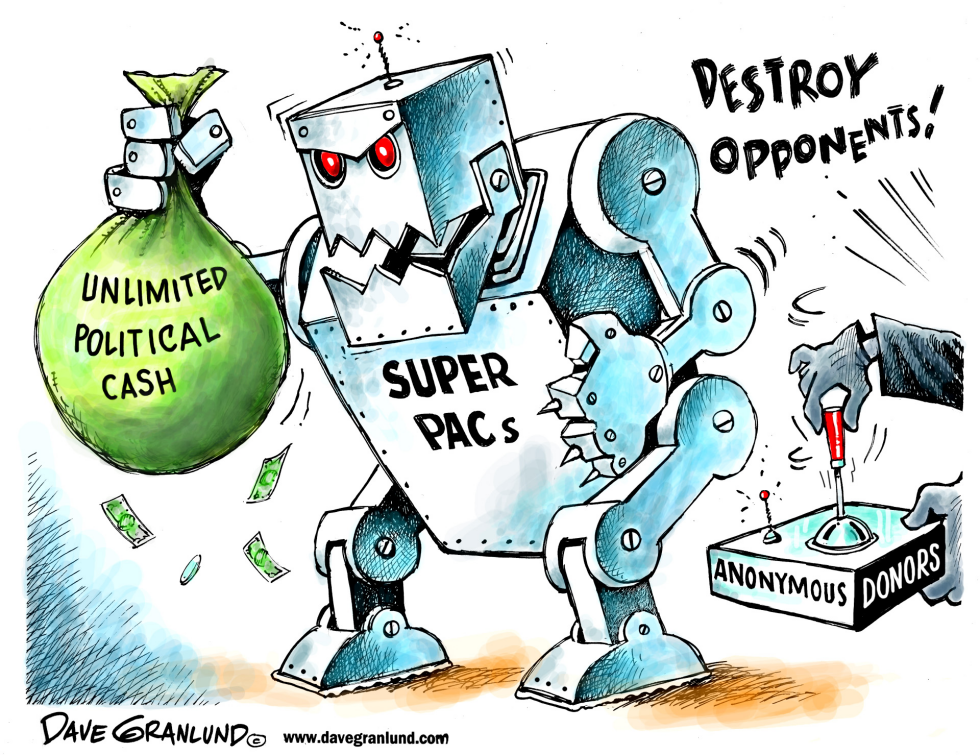 Super PACs and hidden donors