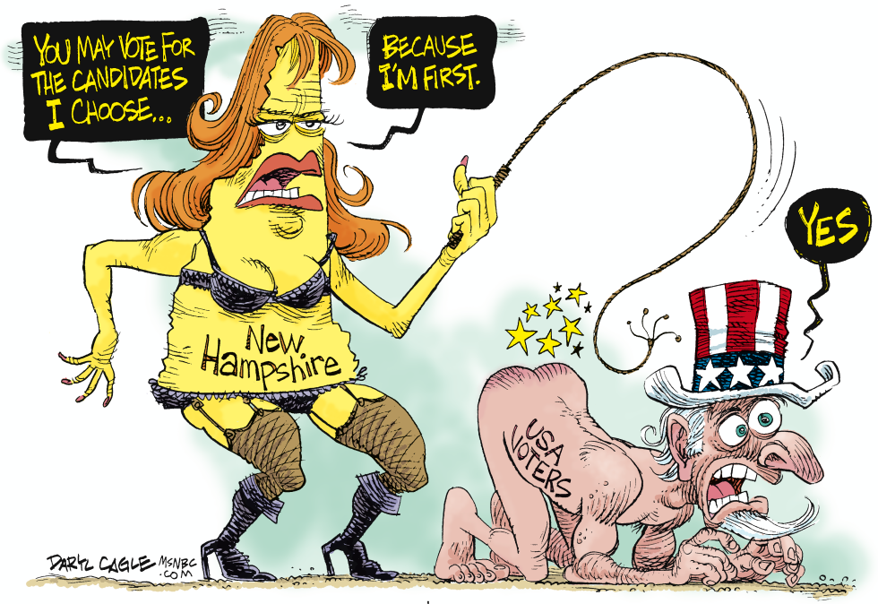 New Hampshire is First COLOR