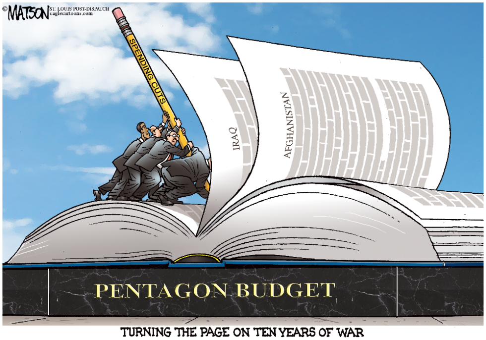 Pentagon Budget Cuts-COLOR
