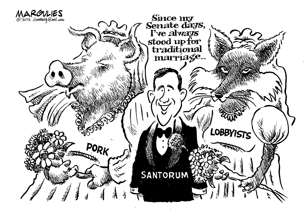 Santorum support of traditional marriage