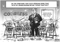 BILL DALEY RESIGNS by R.J. Matson