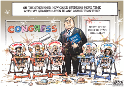BILL DALEY RESIGNS by R.J. Matson
