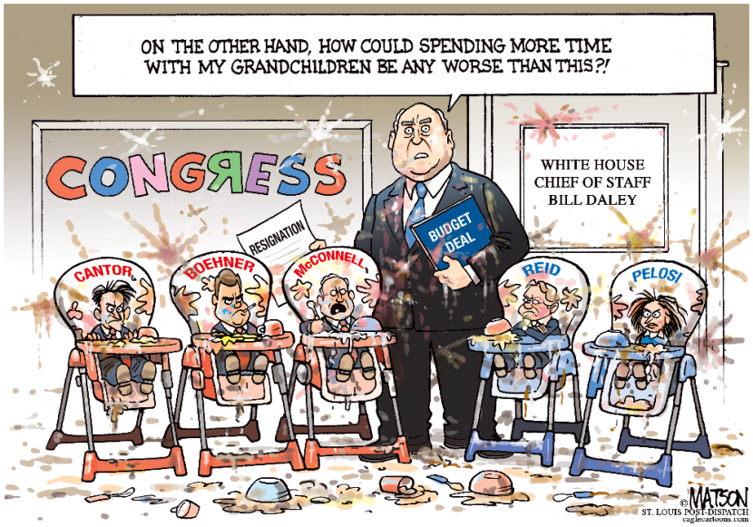 Bill Daley Resigns-COLOR