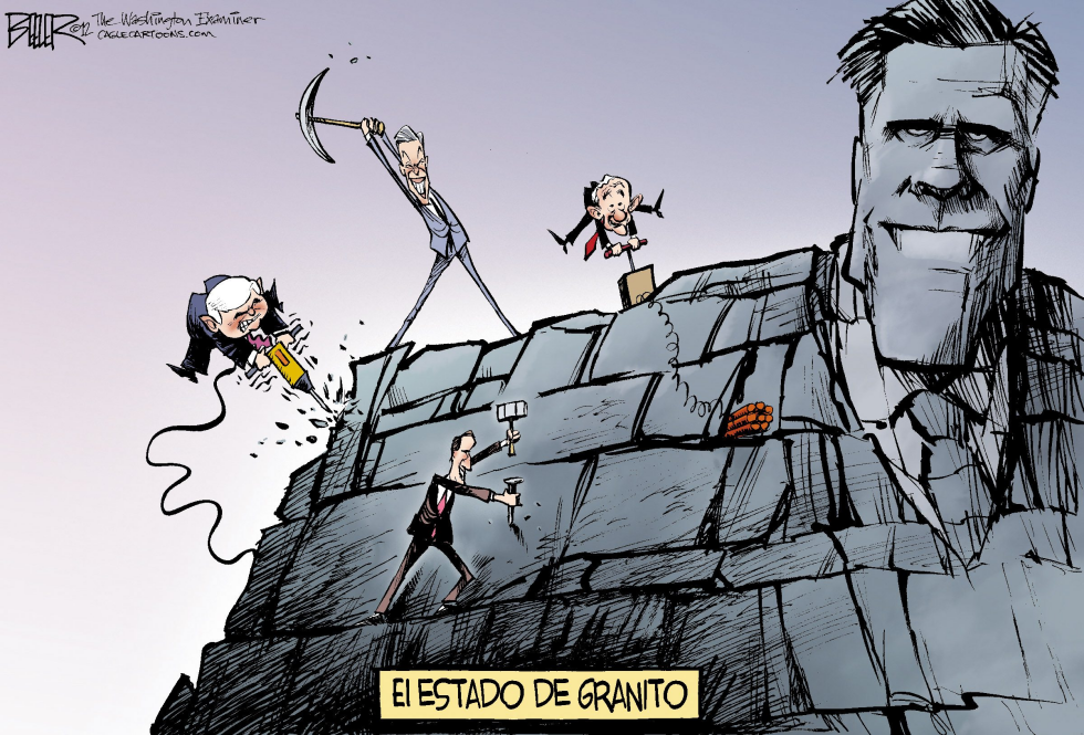  EL ESTADO DE GRANITO by Nate Beeler