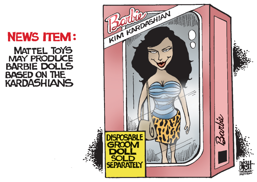 KARDASHIAN BARBIE DOLLS, COLOR