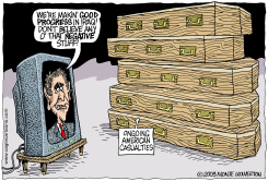  GOOD PROGRESS IN IRAQ by Monte Wolverton