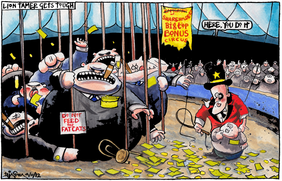 Fatcat Bonuses Controlled by Shareholders