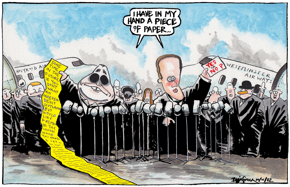 Scottish Referendum Peace In Our Time