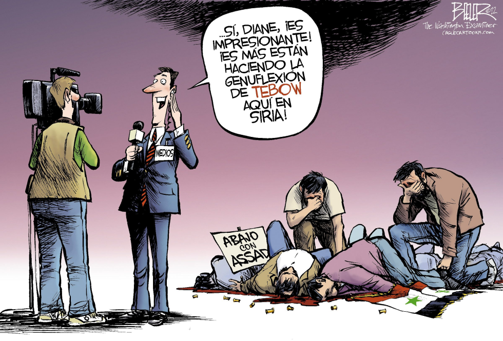  TEBOW MANIA by Nate Beeler