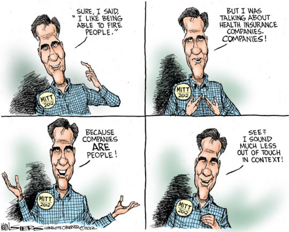 Romney Likes to Fire