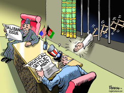 TALIBAN BREAKTHROUGH  by Paresh Nath