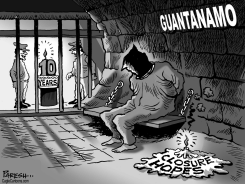 GUANTANAMO 10 YEARS by Paresh Nath