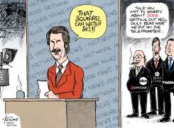 MEDIA QUIET ABOUT SOPA by Rob Tornoe