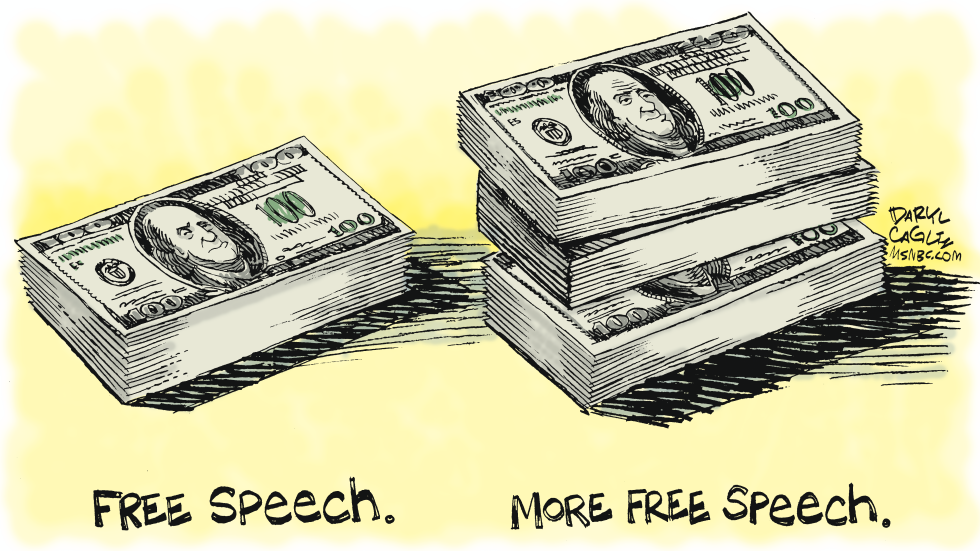  MORE FREE SPEECH by Daryl Cagle