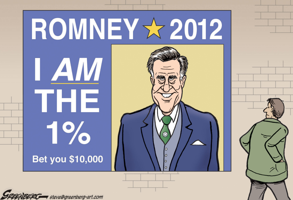 Mitt Romney bw
