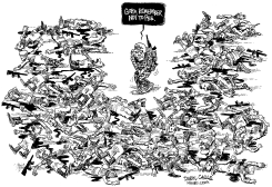 REMEMBER NOT TO PEE by Daryl Cagle