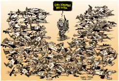 REMEMBER NOT TO PEE  by Daryl Cagle