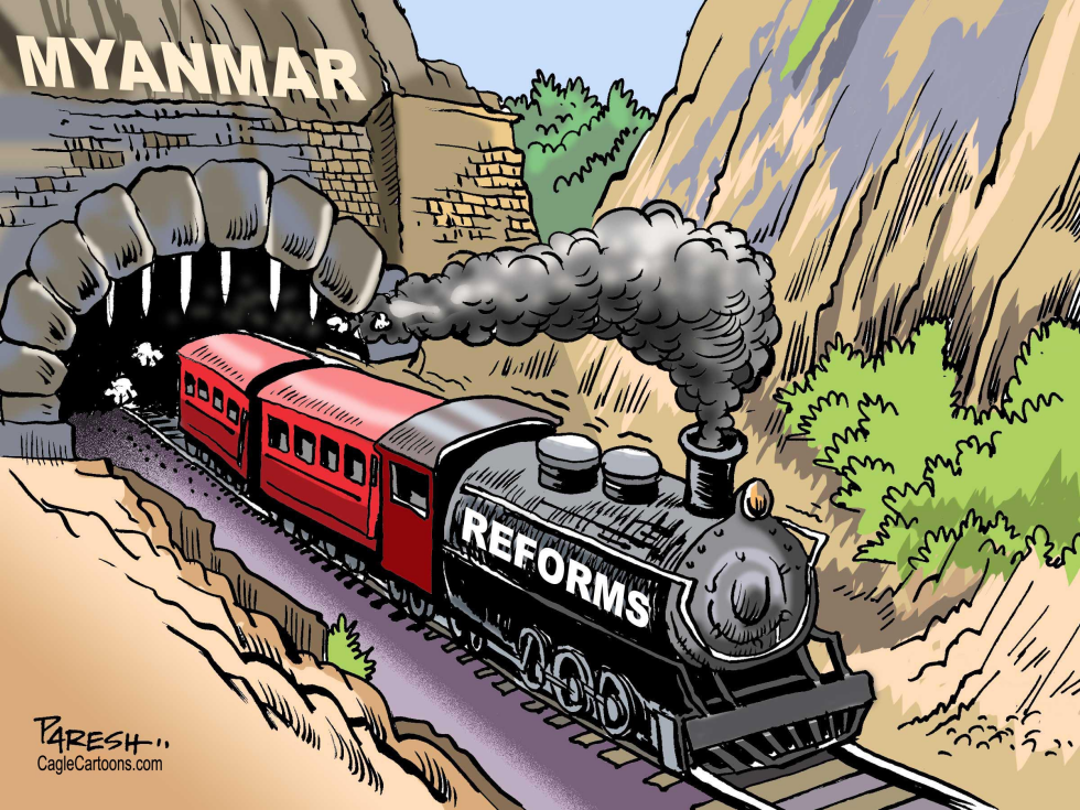Myanmar reforms COLOR
