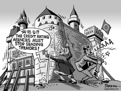EU RATING TREMORS by Paresh Nath