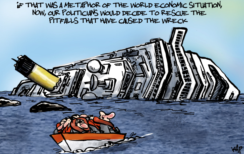 Cruise liner disaster