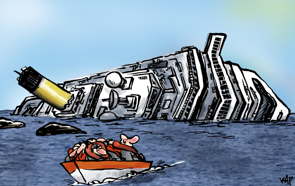Cruise liner disaster