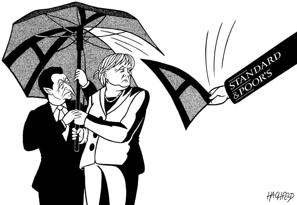 SP, Sarko, Merkel