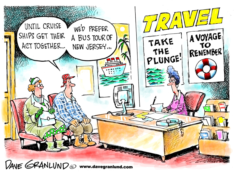  CRUISE SHIP SAFETY by Dave Granlund