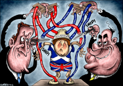 WHO IS PULLING THE STRINGS OF THE REFERENDUM by Brian Adcock
