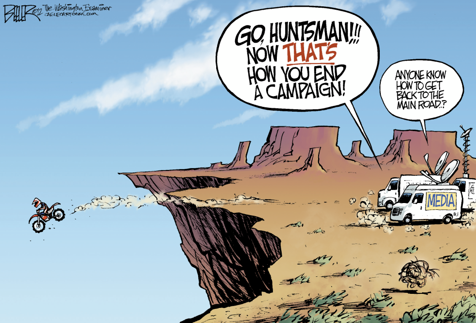 Huntsman Drops Out COLOR