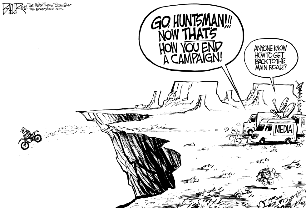 Huntsman Drops Out