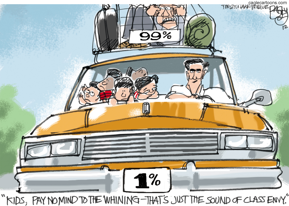  ROMNEY ROAD TRIP by Pat Bagley