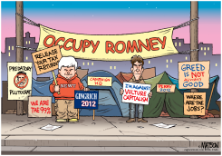 OCCUPY ROMNEY by R.J. Matson
