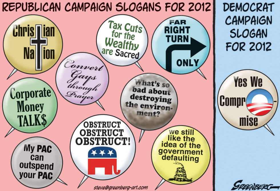 Campaign buttons revised