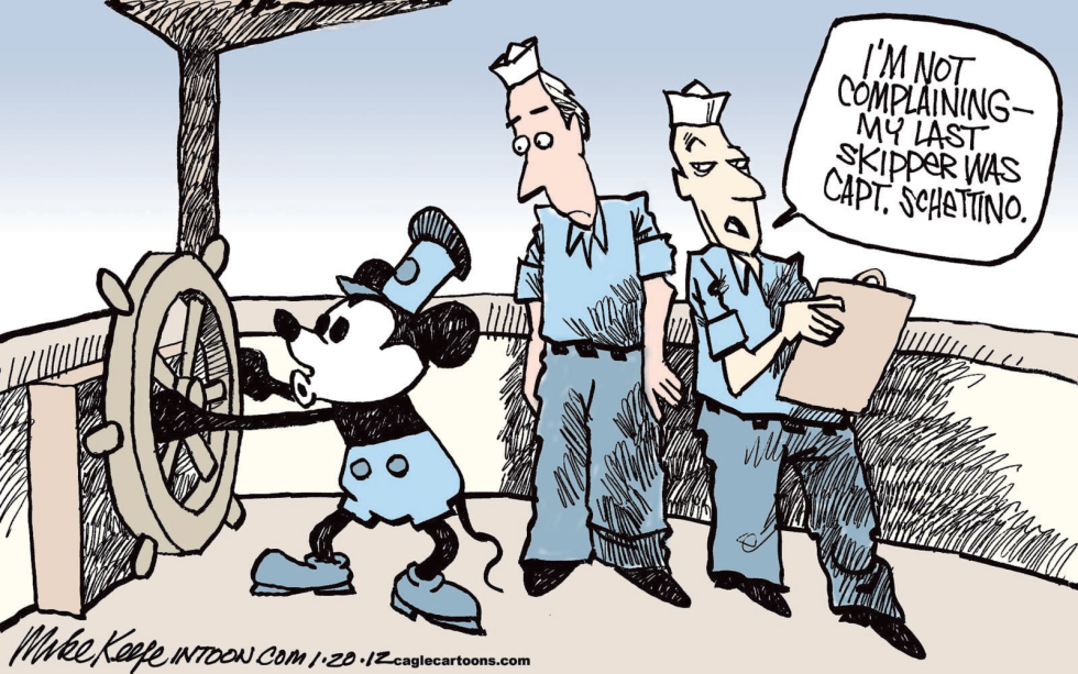 Captain Schettino CoLOr