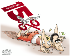 ROMNEY TAX RATE  by John Cole