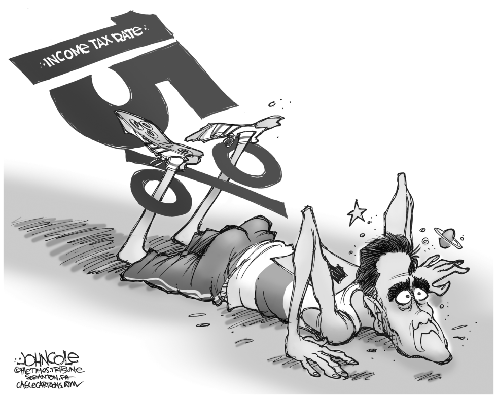 Romney tax rate BW