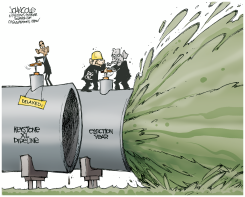 PIPELINE POLITICS  by John Cole