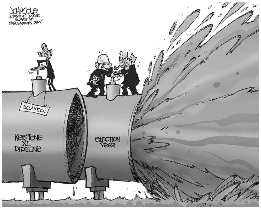 Pipeline politics BW