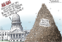 SCOTT WALKER RECALL by Joe Heller
