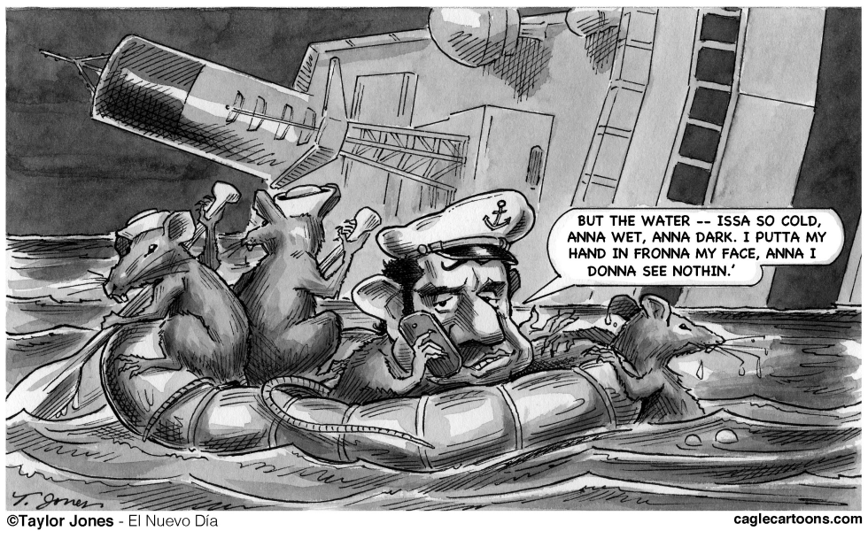 Captain Schettino to the rescue