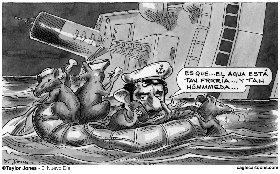 El capitán Schettino al rescate