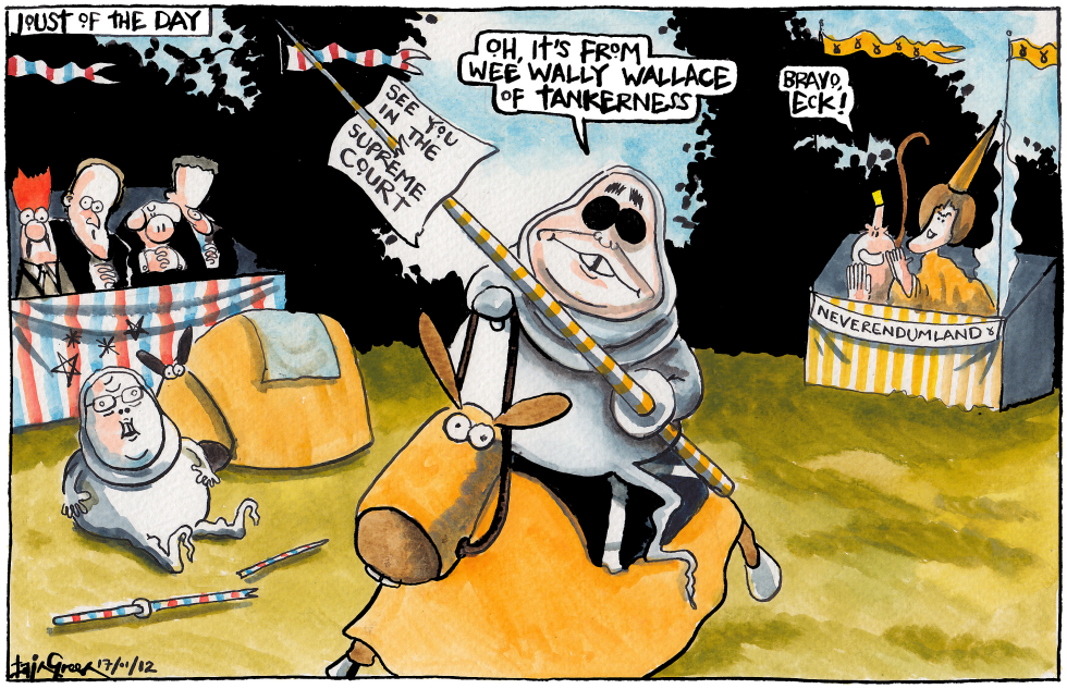 SCOTTISH INDEPENDENCE JOUST