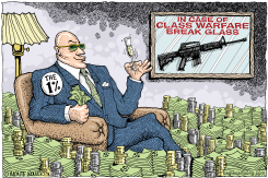 IN CASE OF CLASS WARFARE     by Monte Wolverton