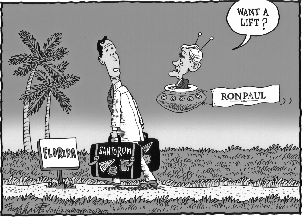 Santorum Heads To Fla