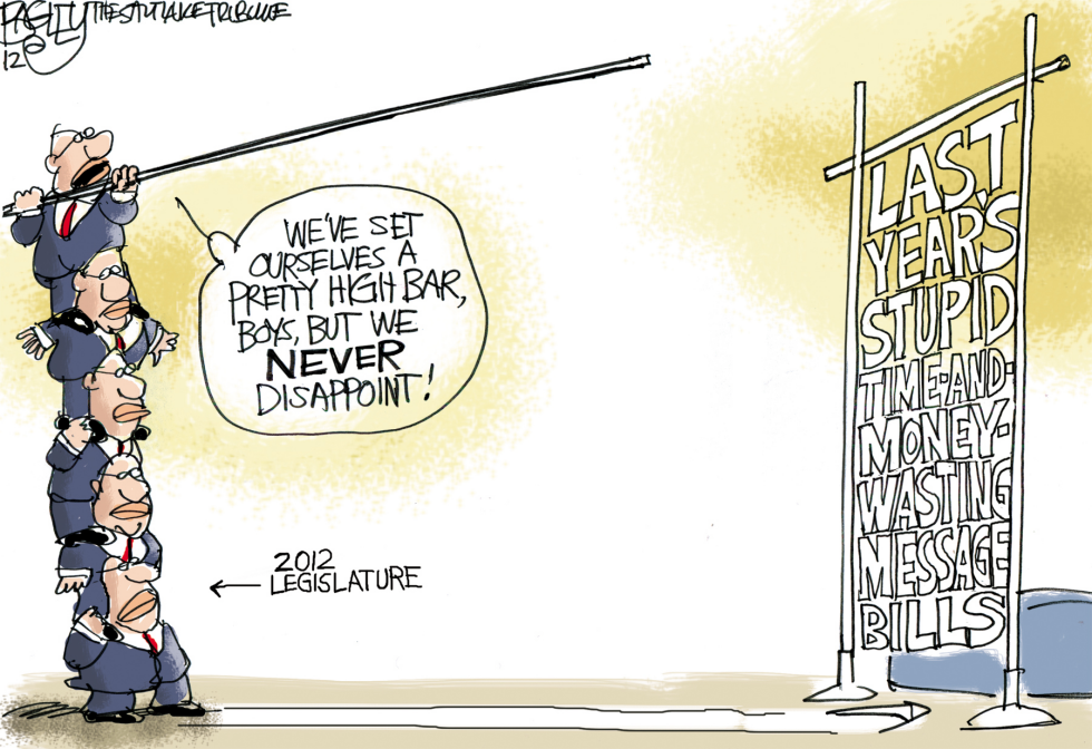  LOCAL UTAH LEGISLATURE by Pat Bagley